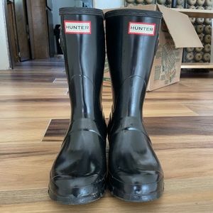 Hunter - Original short rain boots black